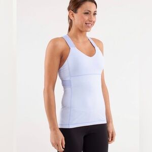 Lululemon Athletica Push Your Limits, Lavender Dust Color, Tank Top